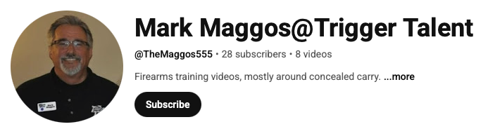 Mark Maggos with Trigger Talent You Tube Channel